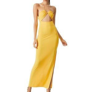 Sariya cut out maxi dress
